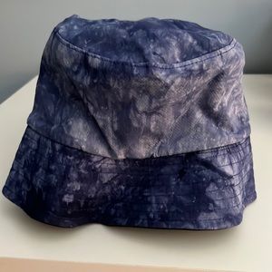Reversible bucket hat.